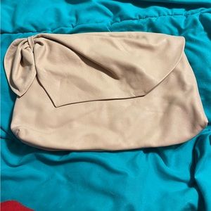 Vintage cream albi bag suede